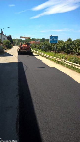 Roddi, la strada riapre domani a mezzogiorno 2