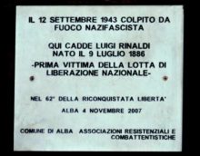 Ricordare la tragedia dell'8 settembre e quanto successe ad Alba 1