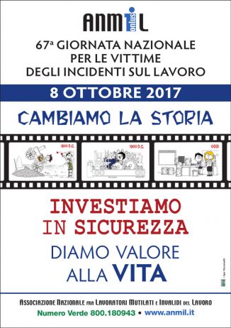 Vittime degli incidenti sul lavoro: a Fossano la giornata dell'Anmil