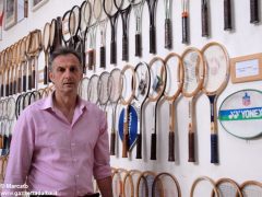 È nato a Baldissero il primo Museo della racchetta da tennis 3