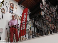 È nato a Baldissero il primo Museo della racchetta da tennis 6