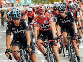 Ultima settimana alla Vuelta con Froome (Team Sky) sempre in maglia rossa