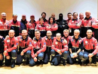 I volontari dell'associazione nazionale Carabinieri