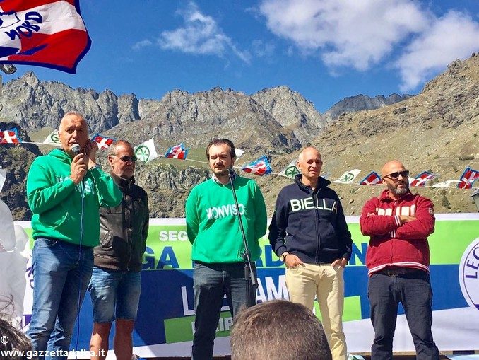 La Lega Nord sul Monviso per la festa del popolo piemontese