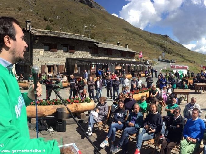 La Lega Nord sul Monviso per la festa del popolo piemontese 1