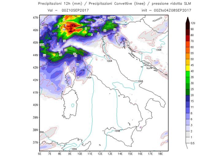 Meteo: maltempo nel fine settimana, poi situazione instabile ma in miglioramento