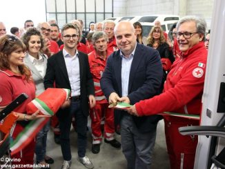 Inaugurata la nuova ambulanza della Croce rossa di Alba
