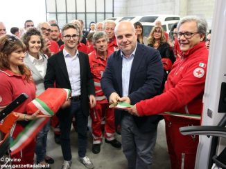 Inaugurata la nuova ambulanza della Croce rossa di Alba