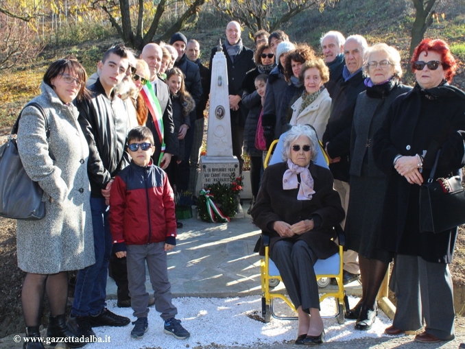 Alba: deposta la corona d’alloro al cippo dedicato a Lorenzo Torchio