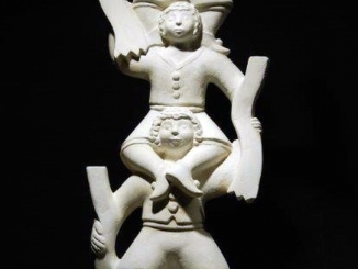 Nuova opera alla mostra dei gessi dell'archivio Lenci di Mondovì