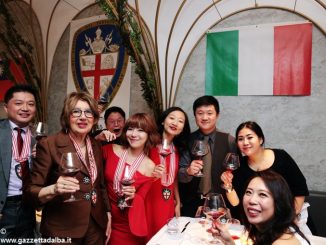 I cavalieri del tartufo e dei vini d'Alba sono arrivati anche a Taiwan