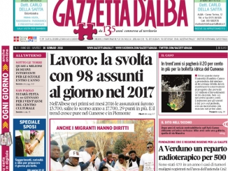 La copertina di Gazzetta in edicola martedì 16 gennaio