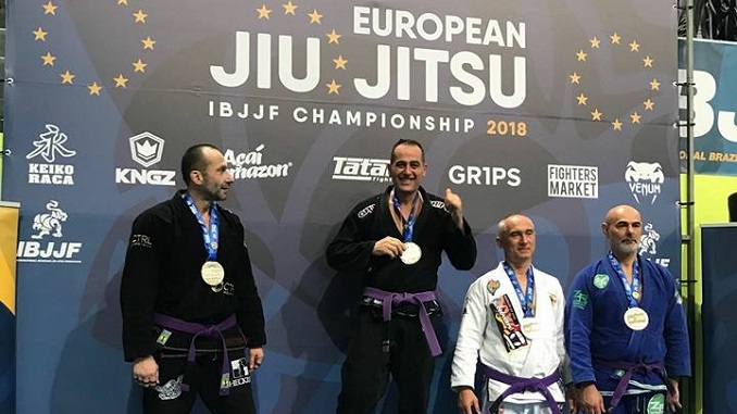 Il braidese Fabio Carnebianca campione europeo Jiu Jitsu