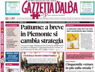 La copertina di Gazzetta in edicola martedì 13 febbraio