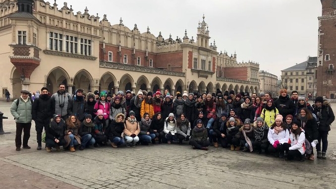 Viaggio della memoria: gli albesi stanno visitando Cracovia
