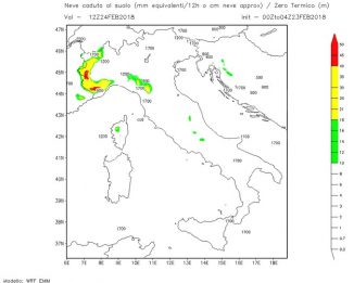 Meteo: week-end e inizio settimana con neve e gelo