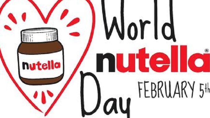 Il 5 febbraio sarà la giornata mondiale della Nutella