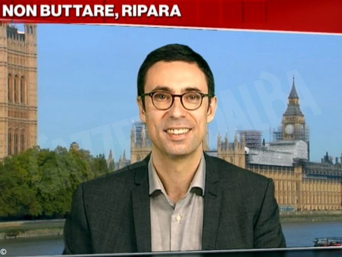 Ugo Vallauri in Tv spiega le sue iniziative di recupero degli elettrodomestici