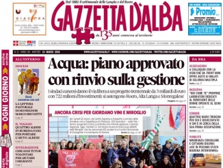 La copertina di Gazzetta in edicola martedì 13 marzo