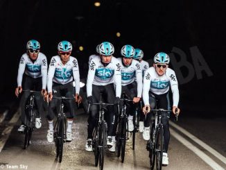 Coppi e Bartali: il Team Sky di Diego Rosa vince la cronometro a squadre