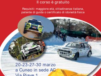 Un corso a Cuneo per commissari di percorso nei rally