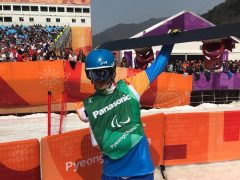 Paolo Priolo, snowboarder di Monteu, ottavo ai Giochi paralimpici 3