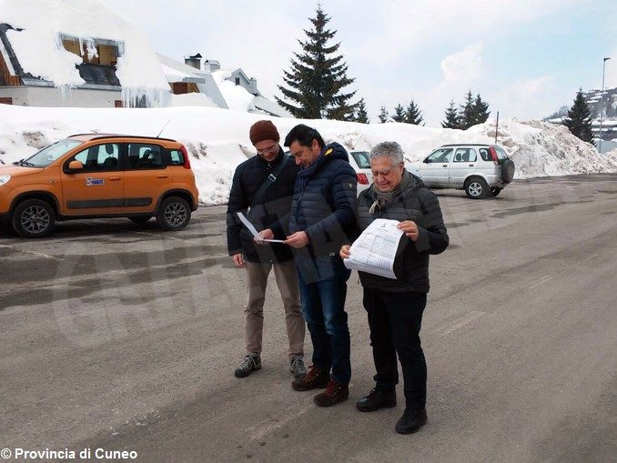 Sopralluogo della Provincia lungo le strade del Giro d’Italia 1