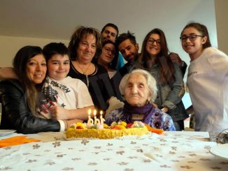 Festa a Ricca per i 110 anni di Erminia Bianchini, la seconda persona più longeva del Piemonte