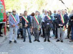 Partecipata cerimonia il raduno partigiano a Valdivilla per il 25 aprile. Le foto