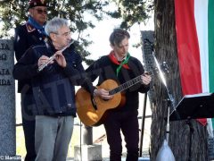 Partecipata cerimonia il raduno partigiano a Valdivilla per il 25 aprile. Le foto 1