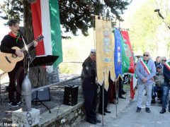 Partecipata cerimonia il raduno partigiano a Valdivilla per il 25 aprile. Le foto 2