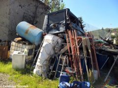 La casa natale dello scrittore Augusto Monti a Monastero Bormida trasformata in una discarica abusiva 4