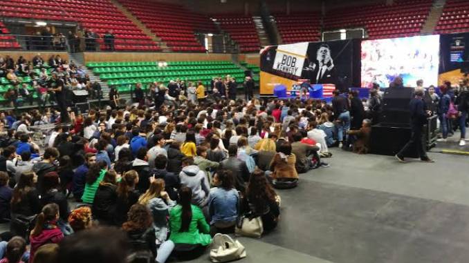 Cuneo: Kerry Kennedy ha incontrato 2.500 studenti