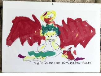 Un gruppo di artisti ha immaginato Dante nell'alta Langa