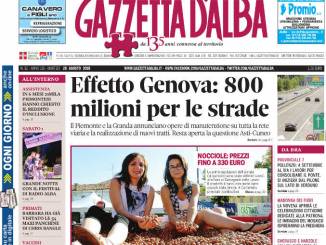 La copertina di Gazzetta in edicola martedì 28 agosto
