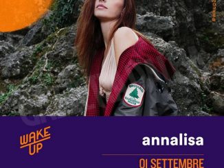Il 1° settembre Annalisa inaugura il festival Wake up a Mondovì