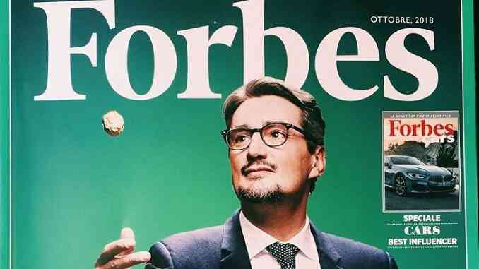 Per Forbes è Giovanni Ferrero il simbolo dell'Italia che funziona