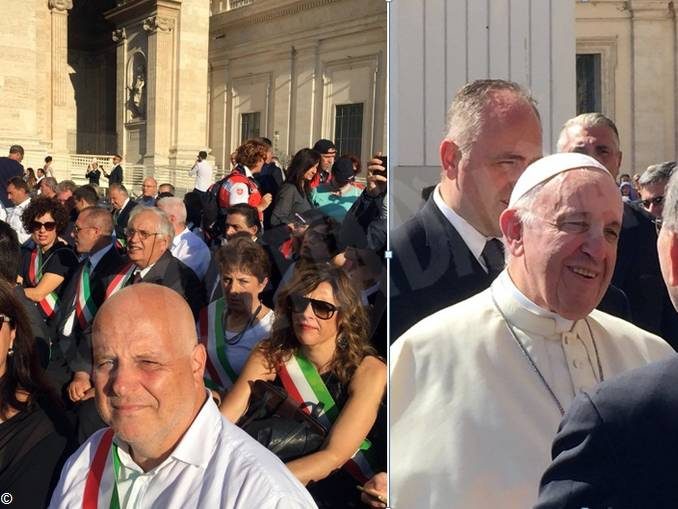 Le città del vino incontrano Papa Francesco