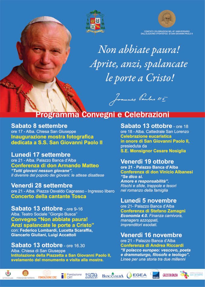 Presentate in comune ad Alba le iniziative in onore di San Giovanni Paolo II 3