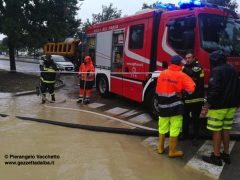 Sottopassi e garages allagati a San Cassiano e in corso Europa 1