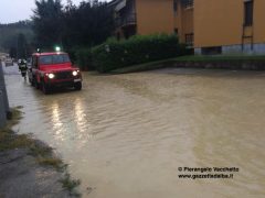 Sottopassi e garages allagati a San Cassiano e in corso Europa 2