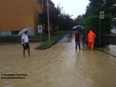 Sottopassi e garages allagati a San Cassiano e in corso Europa 3