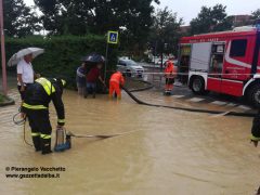 Sottopassi e garages allagati a San Cassiano e in corso Europa 4