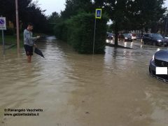 Sottopassi e garages allagati a San Cassiano e in corso Europa 5