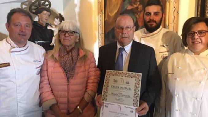 Franco Biraghi premiato per il Bra duro Valgrana