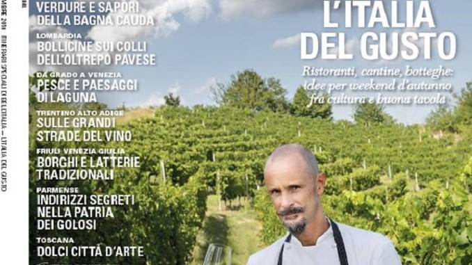 "Bell'Italia" mette in copertina lo chef Enrico Crippa