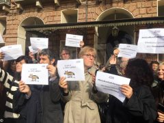 Attacchi alla stampa, i giornalisti in piazza a Torino 3