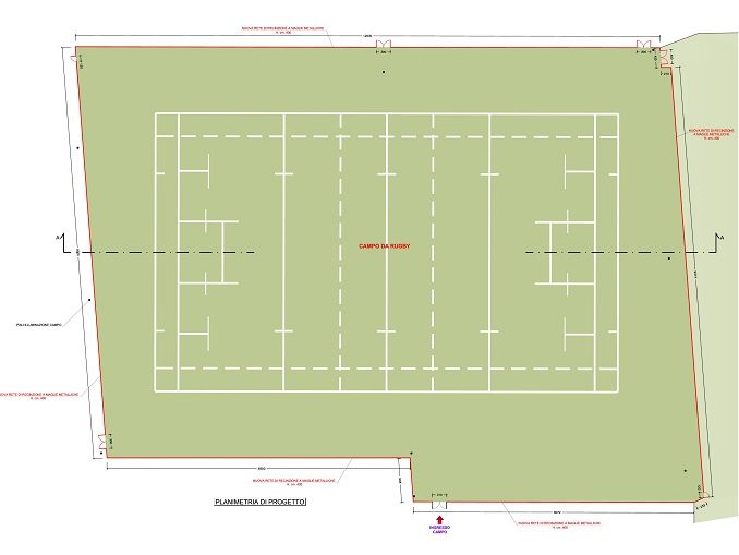 Alba: ecco in anteprima come sarà il campo da Rugby