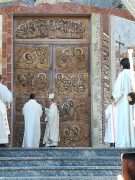 Madonna dei fiori di Bra, benedetto il nuovo portale 1