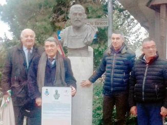 Un busto sulla piazza di Treiso ricorda l’imperatore